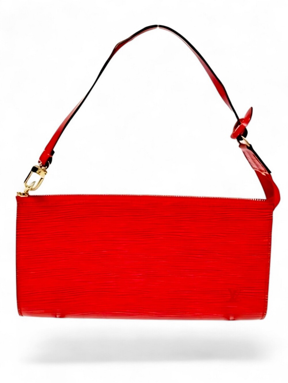 Louis Vuitton Pochette Accessoires Shoulder Bag Red Epi Leather